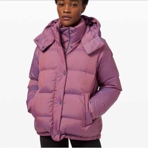 lululemon Wunder Puff Jacket Heather Plumful